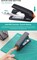 Effortless Desktop Stapler, 40 Sheet Capacity, One Finger Touch Stapling, Easy to Load Ergonomic Heavy Duty Stapler, Includes 1500 Staples and Staple Remover